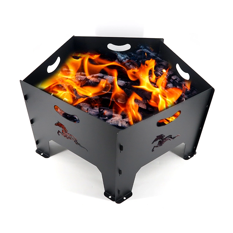 Detachable Portable Rocket Stove Outdoor Camping Fire Wood Stove