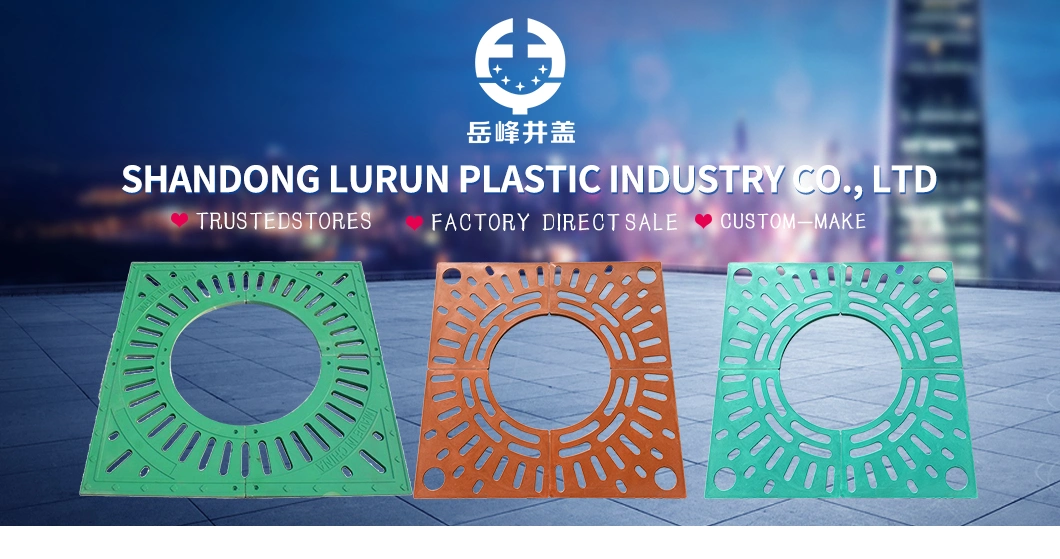 OEM Resin Composite Resin BMC/SMC/FRP Square and Round Tree Grate From China