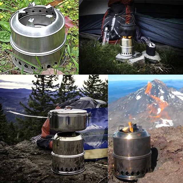 Xunda Clean Stove Rocket Stove Portable Camping Stove Biomass Clean Stove